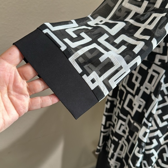 R&M Richards 2PC Printed Dress - Picture 4 of 8